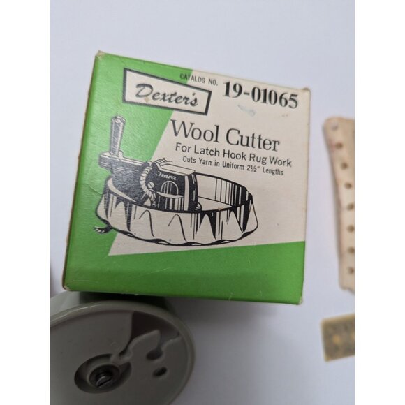 VTG Dexter's Wool Cutter 19-01065 Latch Hook Rug Work 2 1/2 inch length - Picture 8 of 10